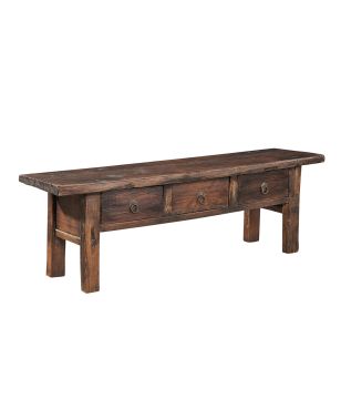 Three Drawer Bench