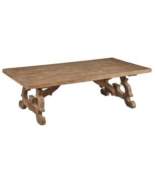 Scroll Base Coffee Table