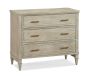 Earth Grey 3 Drawer Chest