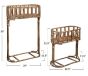 Large Handmade Rattan Planter