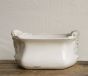 White Terracotta Cachepot