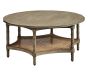 Round Cane Bottom Coffee Table