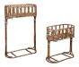 Small Handmade Rattan Planter