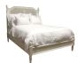 White Jullian King Bed