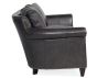 Charcoal Grey Leather Sofa