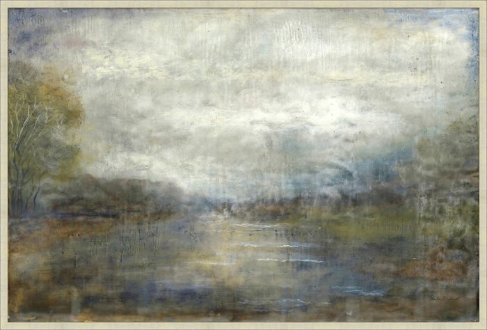 Rainy Morning on Canvas