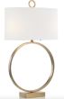 Antique Brass Open Ring Lamp