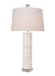 White Bamboo Column Lamp