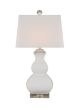 White  Square Double Gourd Lamp