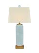 Palladian Blue Vase Lamp
