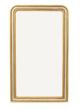 Silver & Gold Curved Top Mirror