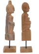 Hand Carved Teakwood Figure