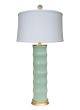 Celadon Bamboo Lamp