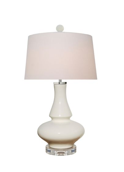 Dove White Genie Lamp