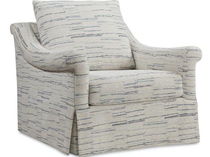 Light Blue Emme Swivel Chair