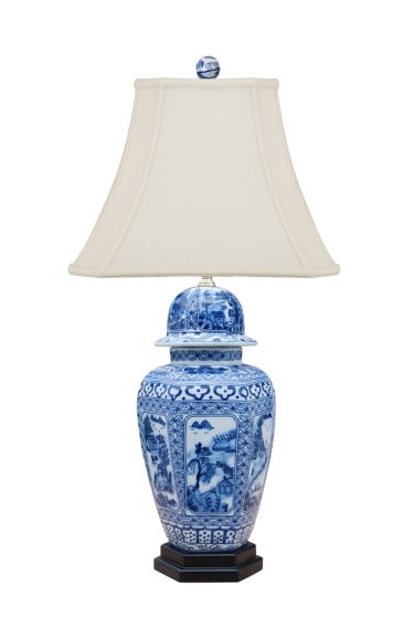 Hexagon Jar Lamp