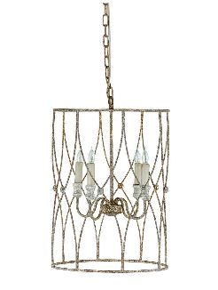 Circular Wire Open Chandelier