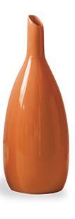 Medium Sleek Orange Vase