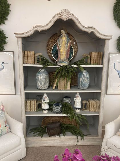Deco Top Bookcase