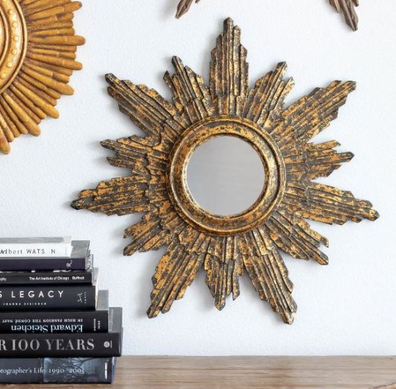 Gold Sun Mirror