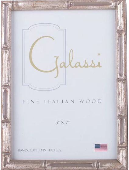 Silver Bamboo 3.5x5 Frame