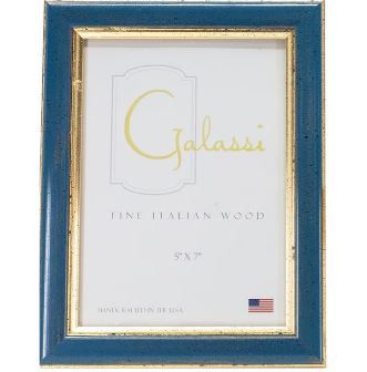 Blue & Gold Speckled 4x6 Frame