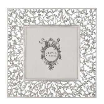 4" x 4" Silver Isadora Frame