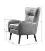 Jewel Tone Blue Accent Chair