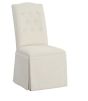 Camel Skirted Dining Chair