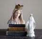 Handpainted Magnesia Mary Bust