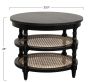 Mango Wood Table with Shelves