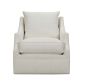 Natural Swivel Glider Chair