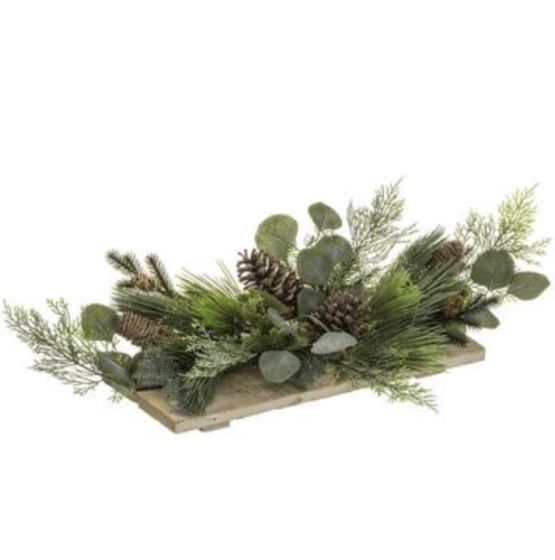 Berry Pine Cone Centerpiece