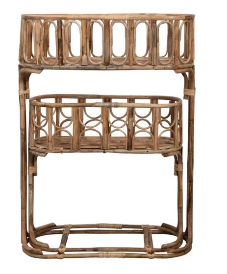 Small Handmade Rattan Planter