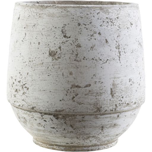 Cement Taupe & Ivory Planter