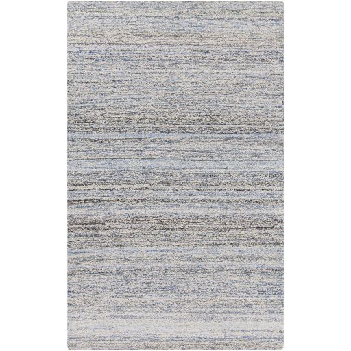 Denim, Dark Blue and Cream Rug