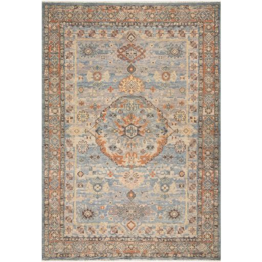 Aqua, Sea Foam, Taupe Rug