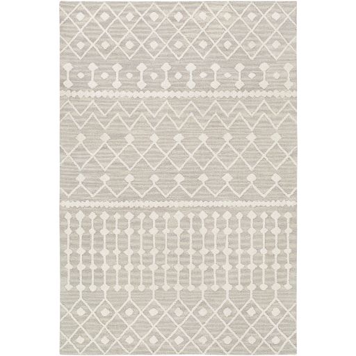 Light Gray Pattern 5'x7'6" Rug