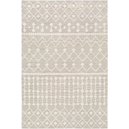 Light Gray Pattern 6x9 Rug