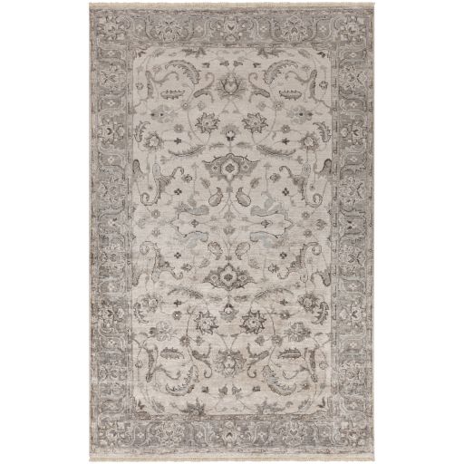 Antique Washed Neutral 5x8 Rug