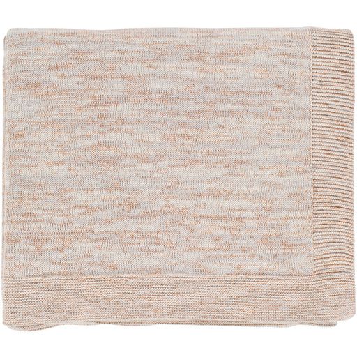 Cream Knitted Throw