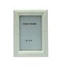 4” x 6" White Carved Bone Frame