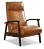 Panhandle Ecru Hi Leg Recliner