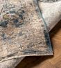 Blue, Taupe & Mustard Rug