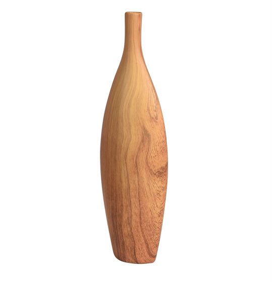 Ceramic Oak Grain Vase