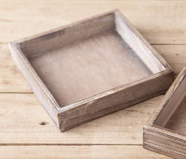 Wooden Cocktail Napkin Holder