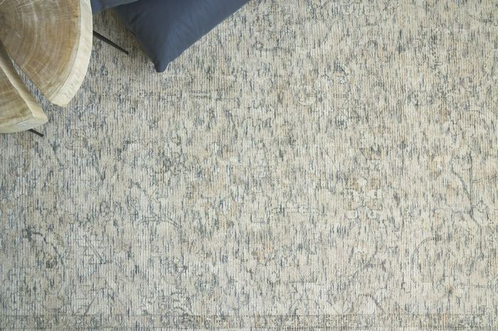 Blue and White Design Rug