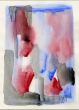 Blue, Black & Red Abstract