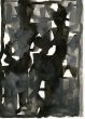 Abstract Black and Gray Print