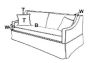 Zeus Pearl Estate Sofa